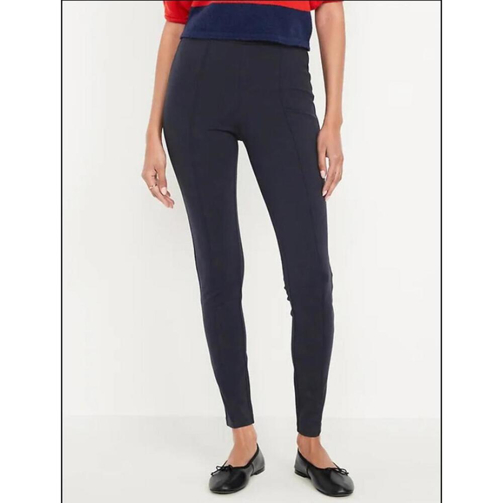 Old Navy Extra High-Waisted Stevie Skinny Pants,‎ Size L